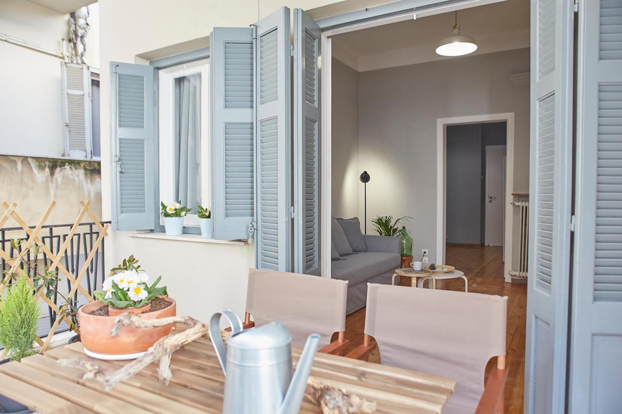 Bright Bright B Central Apartment With Balcony Selanik Dış mekan fotoğraf